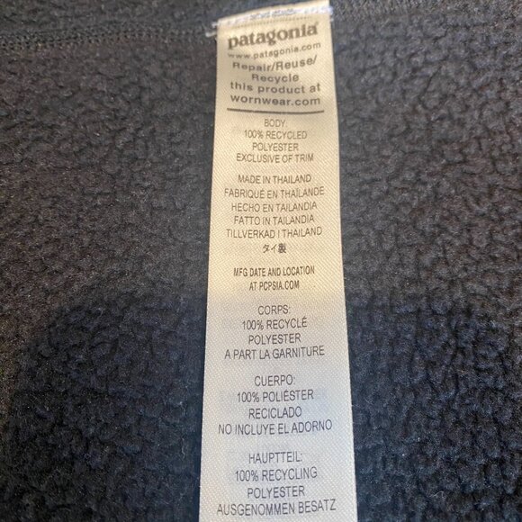 Patagonia Men's Better Sweater® Jacket Size XL - Picture 4 of 5